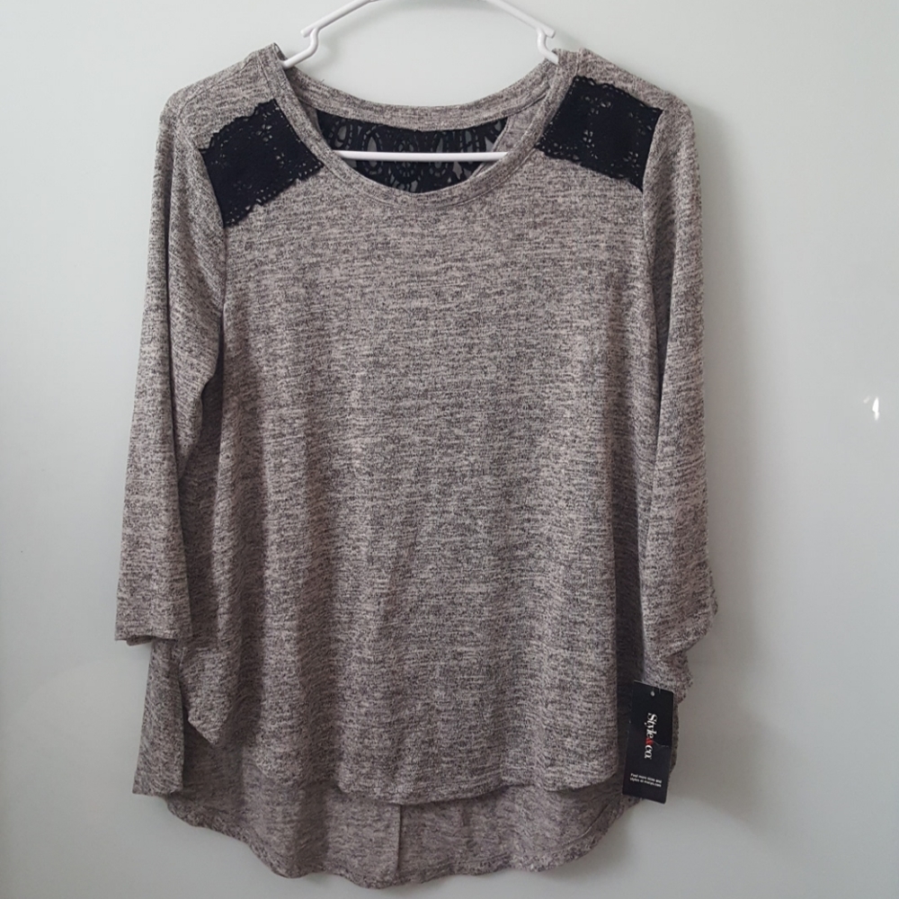 Style & Co. Long Sleeve Tunic from Macys -Small
